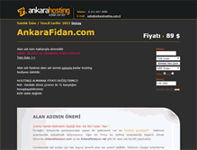 Tablet Screenshot of ankarafidan.com